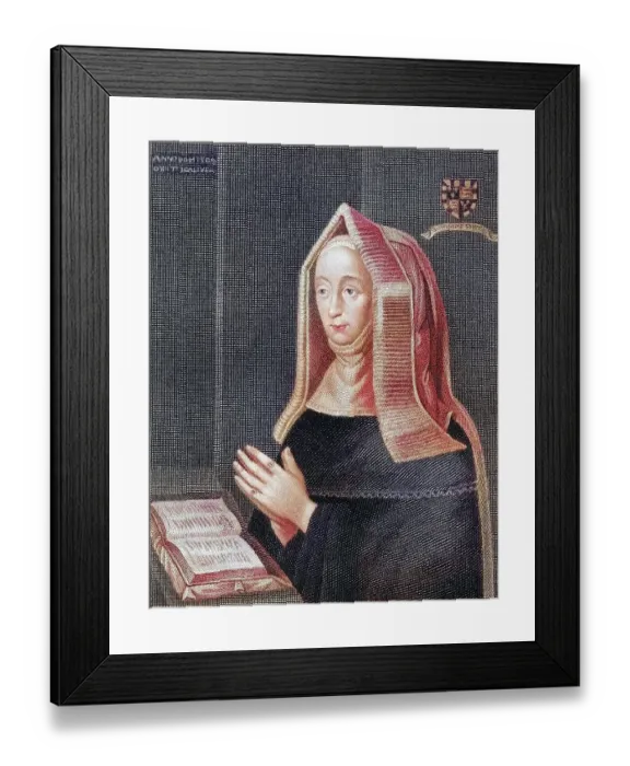 Framed Print : Margaret Beaufort alias Margaret of Lancaster