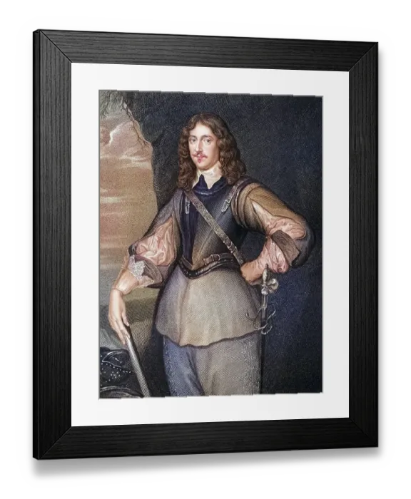 Framed Print : Montagu Bertie, 2nd Earl of Lindsey