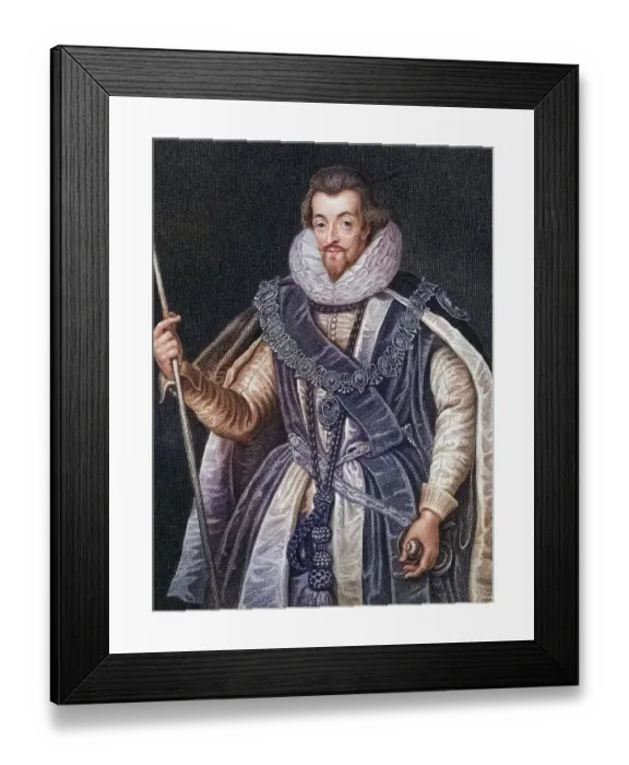 Framed Print : Robert Cecil 1st Earl of Salisbury