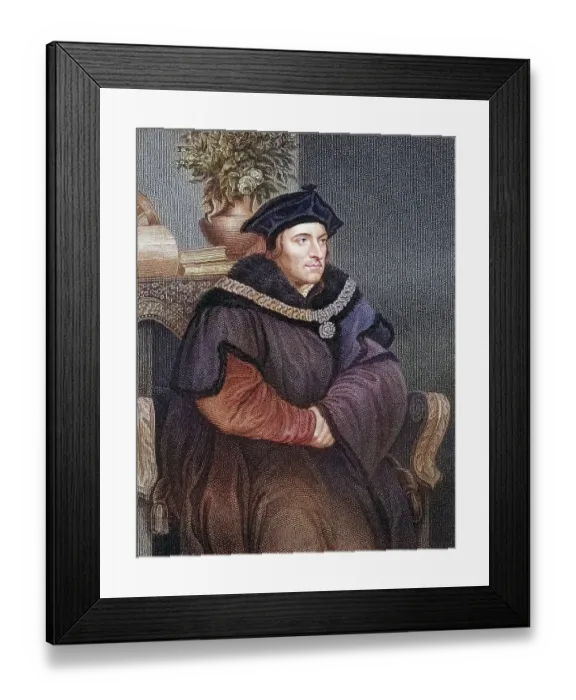 Framed Print : Sir Thomas More alias Saint Thomas More