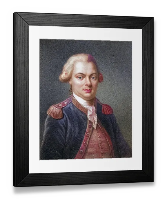 Framed Print : Jean Francois Galaup Count de la Perouse Framed Print : Jean Francois Galaup Count de la Perouse