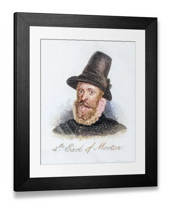 Framed Print : James Douglas 4th Earl of Morton c