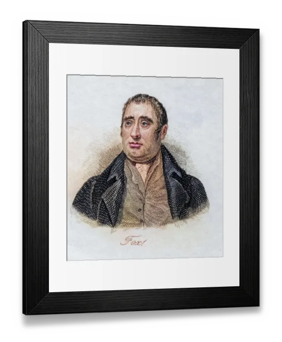 Framed Print : Charles James Fox 1749-1806 Britain's first Foreign Secretary