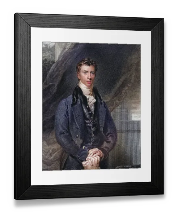 Framed Print : Henry Peter Brougham 1st Baron Brougham and Vaux 1778 to 1868 English statesman philosopher lawyer