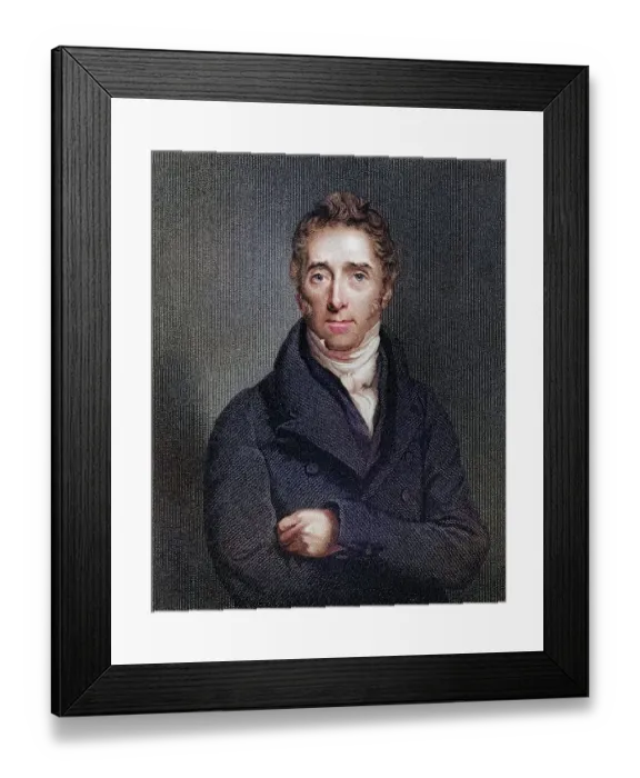 Framed Print : Lord Francis Jeffrey 1773 to 1850 Scottish judge and literary critic of the Edinburgh Review