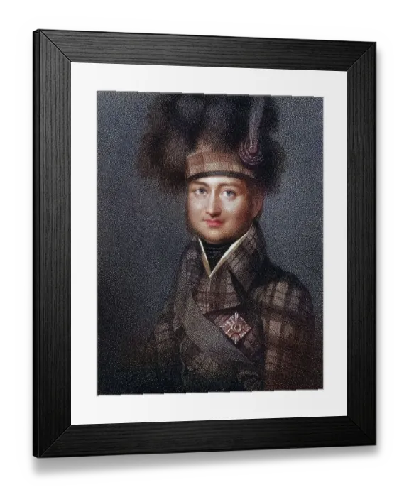 Framed Print : James Duff 4th Earl of Fife 1776 to 1857 Scottish soldier and politician