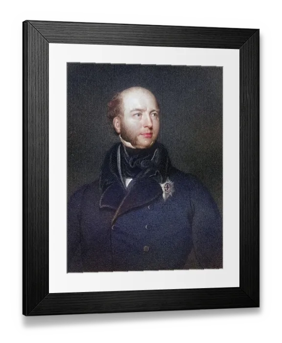 Framed Print : Francis Charles Seymour Conway 3rd Marquess of Hertford Earl of Hertford Framed Print : Francis Charles Seymour Conway 3rd Marquess of Hertford Earl of Hertford
