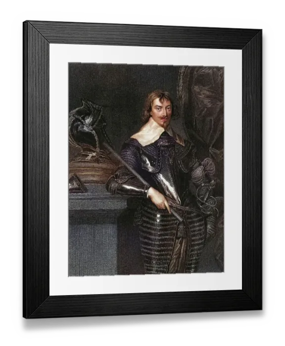 Framed Print : Robert Rich, 2nd Earl of Warwick (born 5 June 1587)