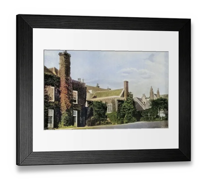Framed Print : The house of Henry James in Rye Framed Print : The house of Henry James in Rye