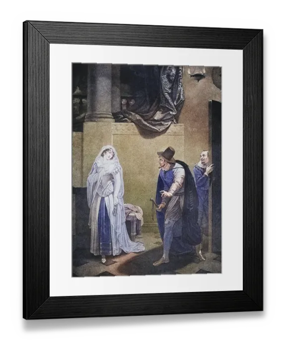Framed Print : The Merchant of Venice, Act II