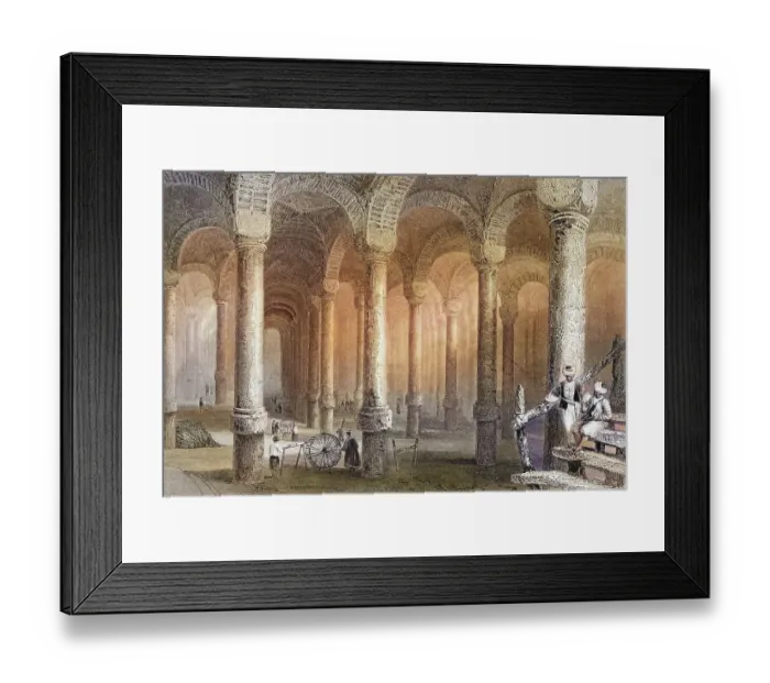 Framed Print : Cistern of Ben-Veber-Direg, or the Thousand and One Framed Print : Cistern of Ben-Veber-Direg, or the Thousand and One