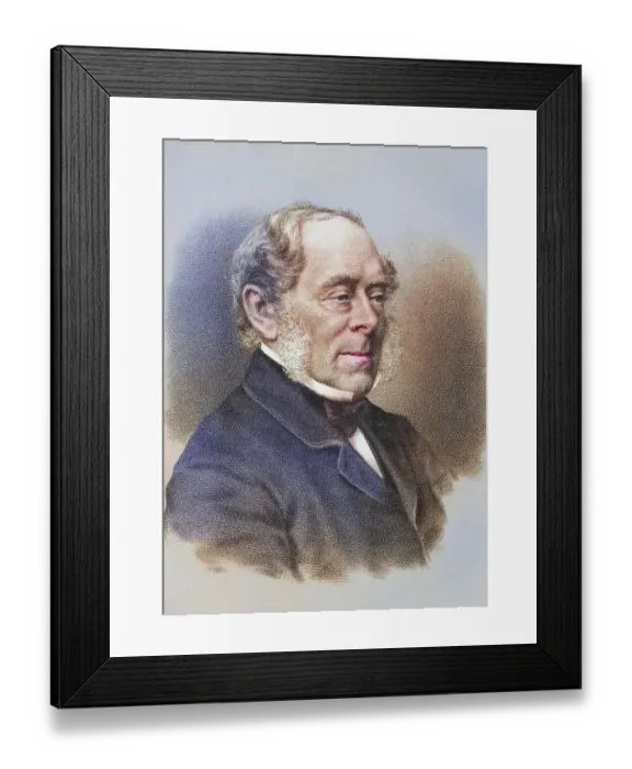 Framed Print : George William Frederick Villiers
