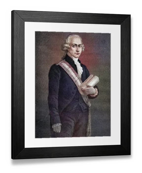 Framed Print : Jean-Nicolas Pache (born 5 May 1746 in Paris) Framed Print : Jean-Nicolas Pache (born 5 May 1746 in Paris)
