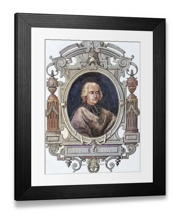 Framed Print : Louis Rene edouard de Rohan-Guemene