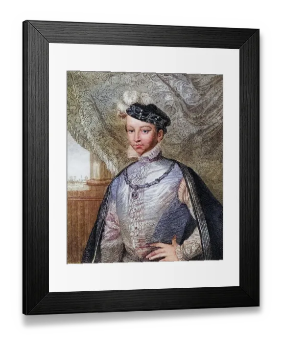 Framed Print : Francis II, Francois de Valois Framed Print : Francis II, Francois de Valois