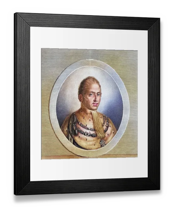 Framed Print : Charles X also called (until 1824) Charles-Philippe Comte (Count) D'Artois