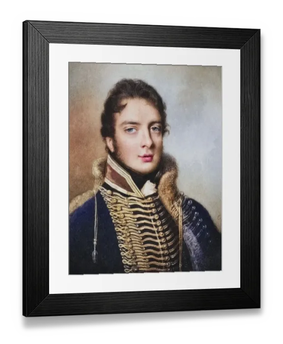 Framed Print : Lieutenant General William Warre