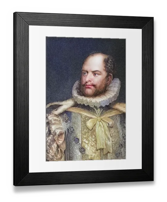 Framed Print : August Frederick, 1st Duke of Sussex (born 27 January 1773 at Buckingham Palace)