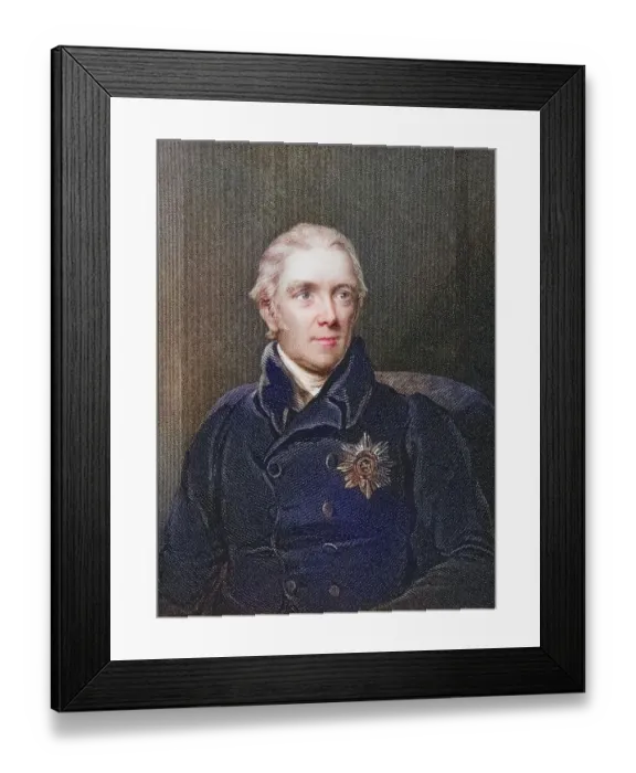 Framed Print : Sir Henry Halford, 1st Baronet (2 October 1766)