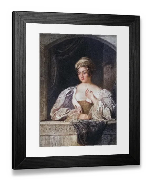 Framed Print : Noble Lady, Daughter of the Baron Framed Print : Noble Lady, Daughter of the Baron