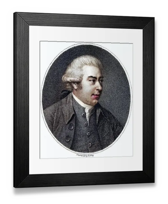 Framed Print : Sir Joseph Banks, 1st Baronet (born 13 February 1743 in London)