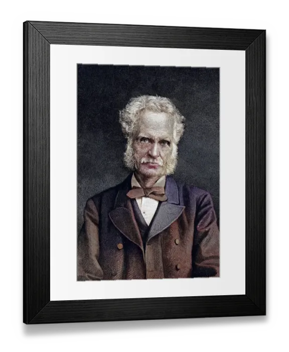 Framed Print : Henry Walter Bates (born 8 February 1825 in Leicester)