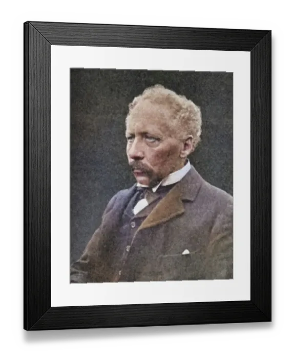 Framed Print : William Bateson (born 8 August 1861 in Whitby)