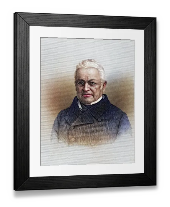 Framed Print : Marie Joseph Louis Adolphe Thiers 1797 1877 French statesman