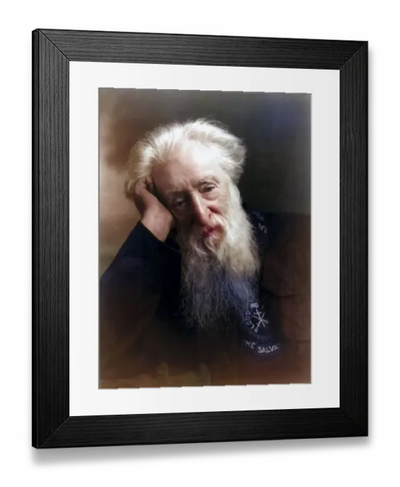 Framed Print : William Booth 1829 to 1912 British Methodist minister preacher