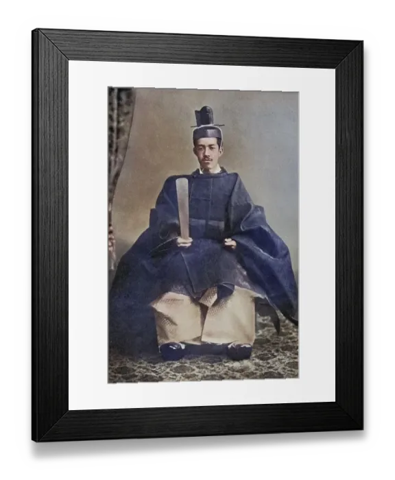 Framed Print : Emperor Taisho 1879 to 1926 123rd Emperor of Japan
