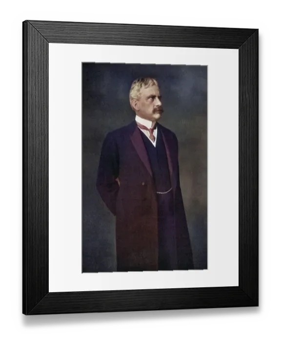 Framed Print : Sir Robert Laird Borden 1854 bis 1937 Premierminister von Kanada