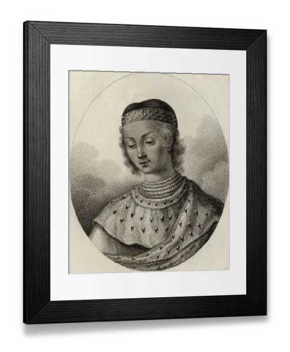 Framed Print : Charles I of Valois Duke of Orleans 1391 to 1465 French poet Framed Print : Charles I of Valois Duke of Orleans 1391 to 1465 French poet