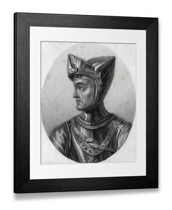 Framed Print : Henry of Grosmont Henry Plantagenet Duke of Lancaster 1310 to 1361 Member of English royal family diplomat politician Framed Print : Henry of Grosmont Henry Plantagenet Duke of Lancaster 1310 to 1361 Member of English royal family diplomat politician