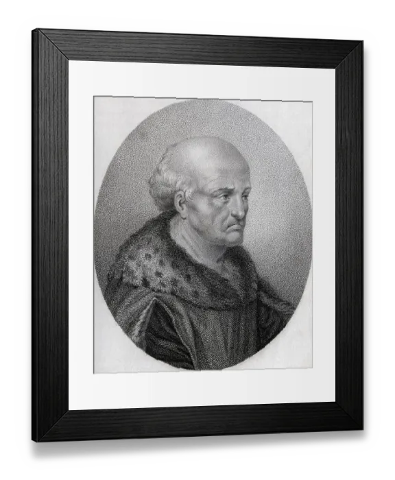 Framed Print : Humphrey Duke of Gloucester 1390 to 1447 Fourth son of King Henry IV of England