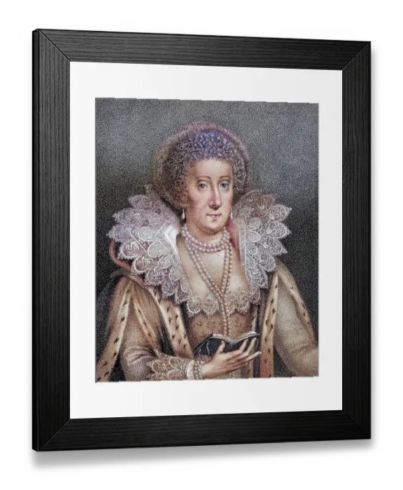 Framed Print : Mary Herbert Countess of Pembroke