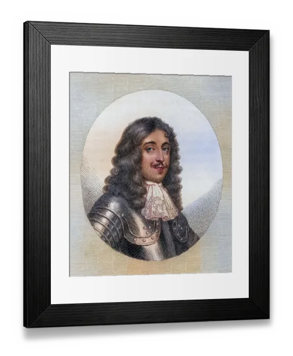 Framed Print : Charles Stanley 8th Earl of Derby 1628 Framed Print : Charles Stanley 8th Earl of Derby 1628