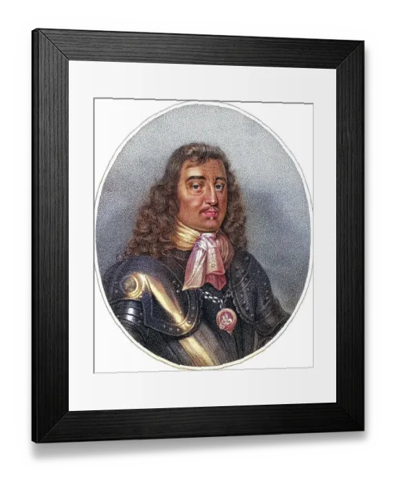 Framed Print : George Monck 1st Duke of Albemarle Earl of Torrington Baron Monck of Potheridge Beauchamp