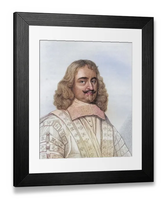 Framed Print : Edward Hyde 1st Earl of Clarendon Viscount Cornbury Sir Edward Hyde