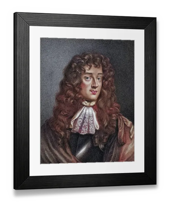 Framed Print : John Wilmot 2nd Earl of Rochester 1647