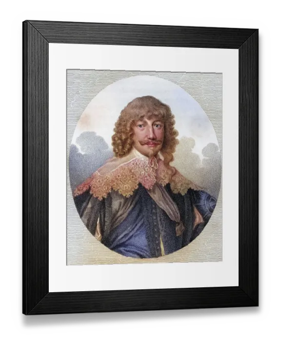Framed Print : William Cavendish 1st Duke of Newcastle 1592 1675 Royalist commander