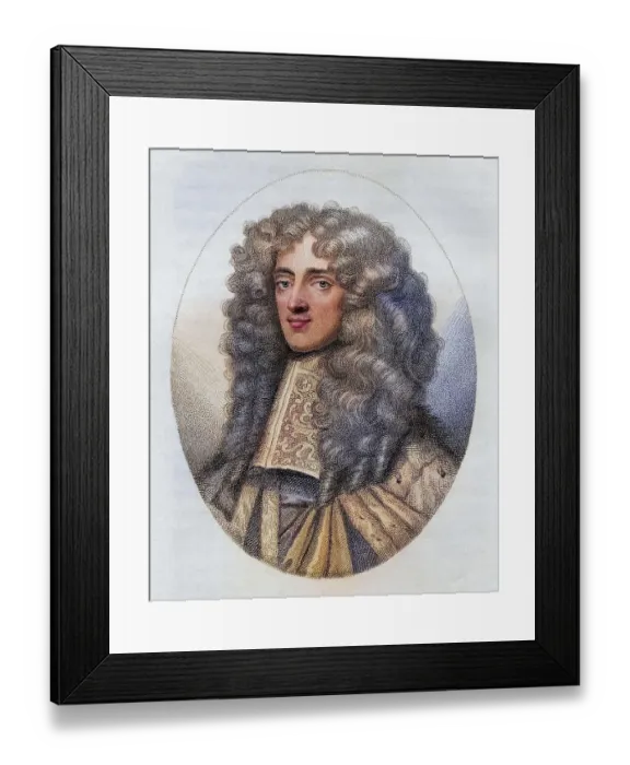 Framed Print : Thomas Osborne 1st Duke of Leeds Earl of Danby 1631