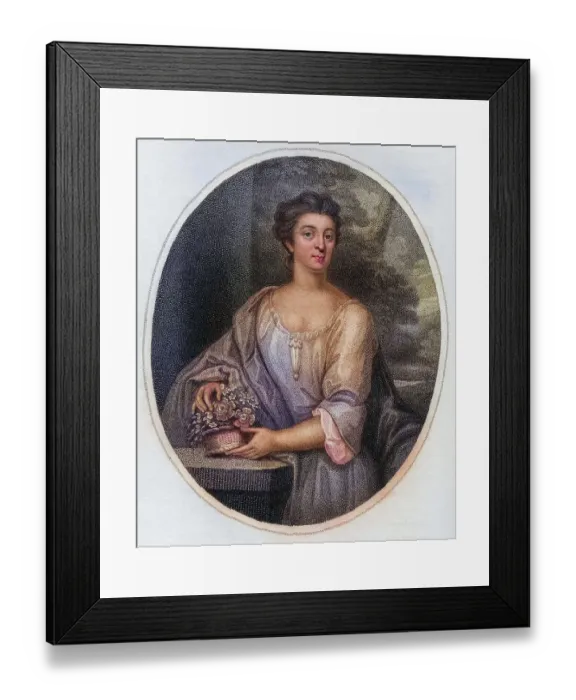Framed Print : Francis Seymour nee Thynne Duchess of Somerset Countess of Hertford 1699