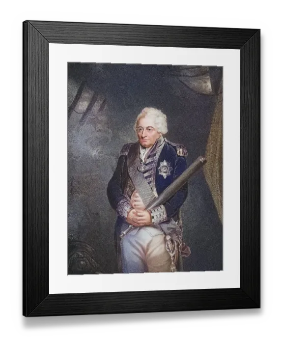 Framed Print : John Jervis, 1st. Earl of St Vincent