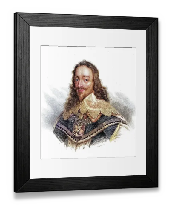 Framed Print : Charles I of England, 1600-1649