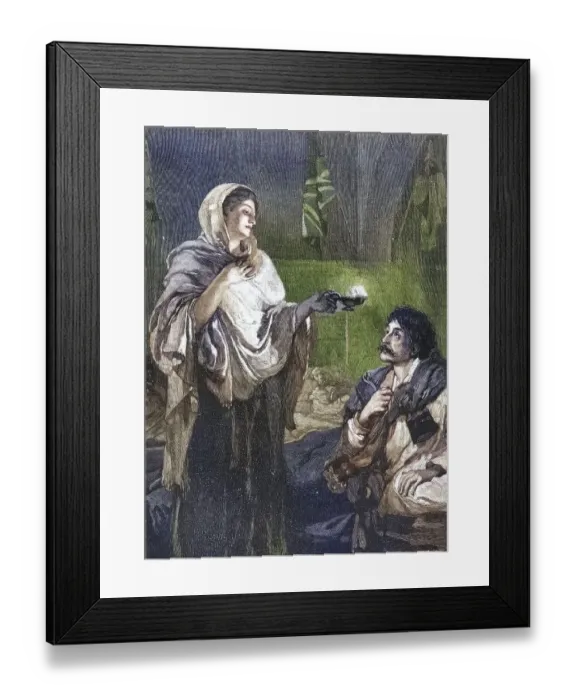 Framed Print : Florence Nightingale (12 May 1820 - 13 August 1910) was a British nurse