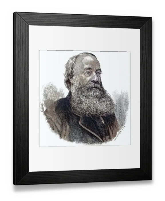 Framed Print : James Prescott Joule (24 December 1818) Framed Print : James Prescott Joule (24 December 1818)
