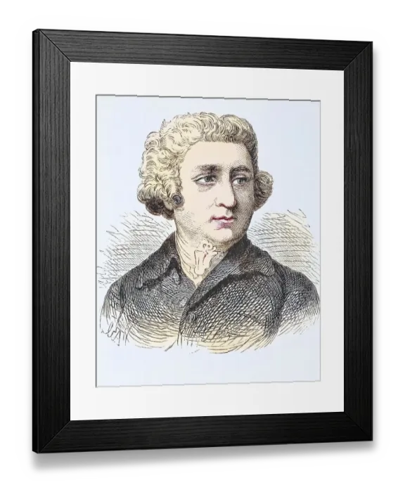 Framed Print : Charles James Fox 1749, 1806. Britain's first Foreign Secretary