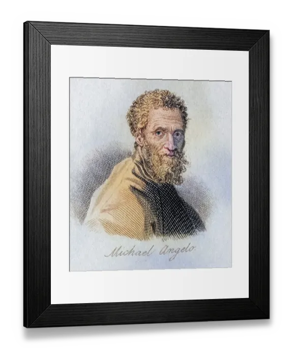 Framed Print : Michelangelo Buonarroti, 1475-1564 Framed Print : Michelangelo Buonarroti, 1475-1564