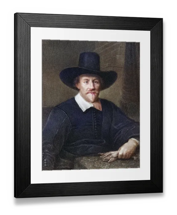 Framed Print : Hugo Grotius, also known as Hugh or Hugeianus De Groot 1583 1645 Dutch jurist
