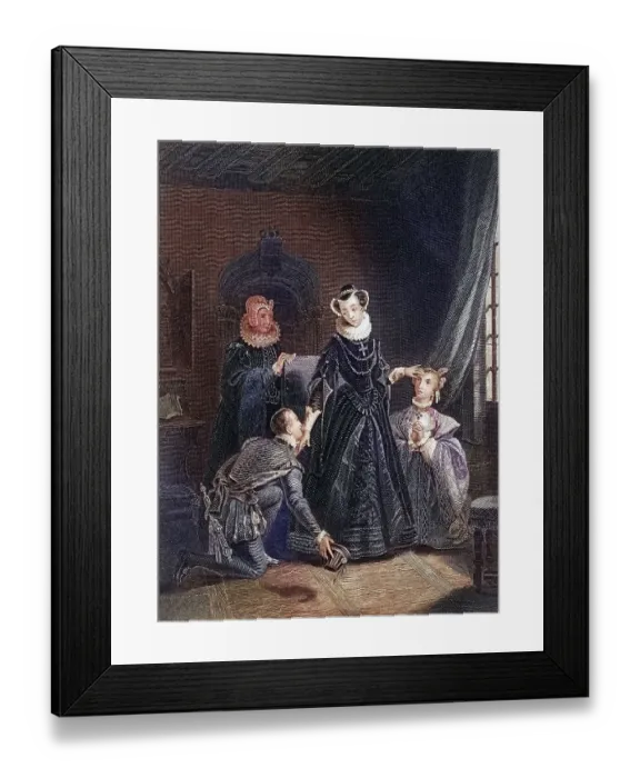 Framed Print : Mary, Queen of Scots, 1542-1587